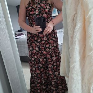 Floral maxi dress